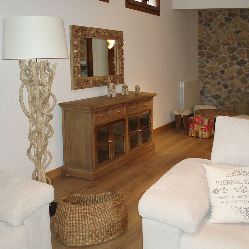 Amueblamiento y reforma sótano vintage